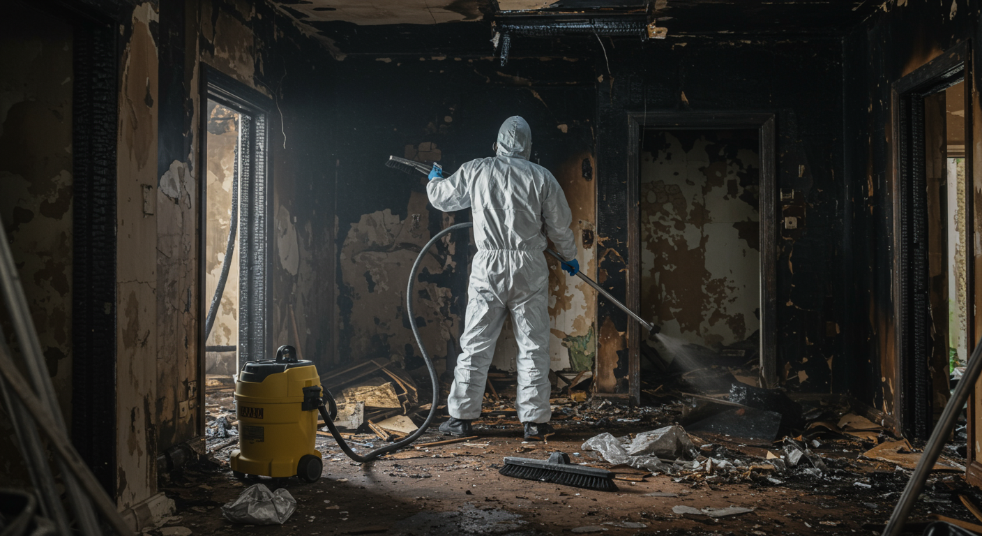Emergency Restoration Team Responding to a Call