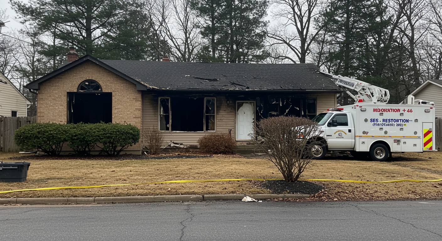 Fire damage restoration in Beavercreek, OH