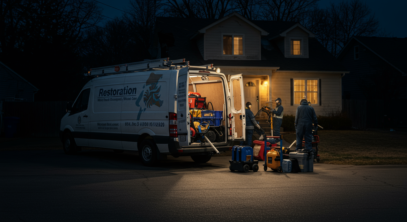 24/7 Emergency Restoration Services in Huber Heights, OH | Water, Fire, and Mold Experts